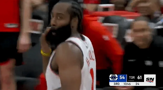 竞技宝网页版-哈登和乔丹-米勒下半场接连命中三分，快船完成本场首次领先